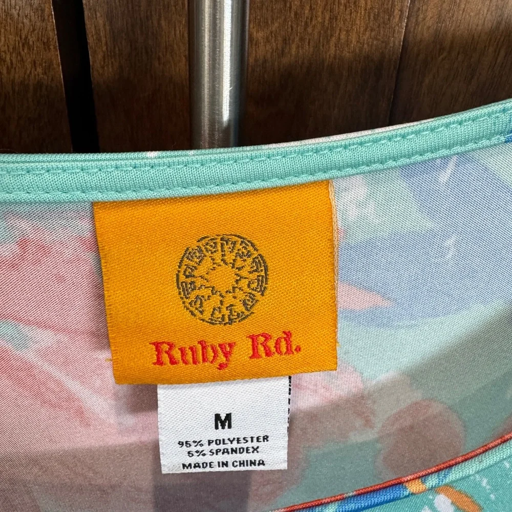 Ruby Rd. Multicolor Floral Dress - Picture 5 of 7